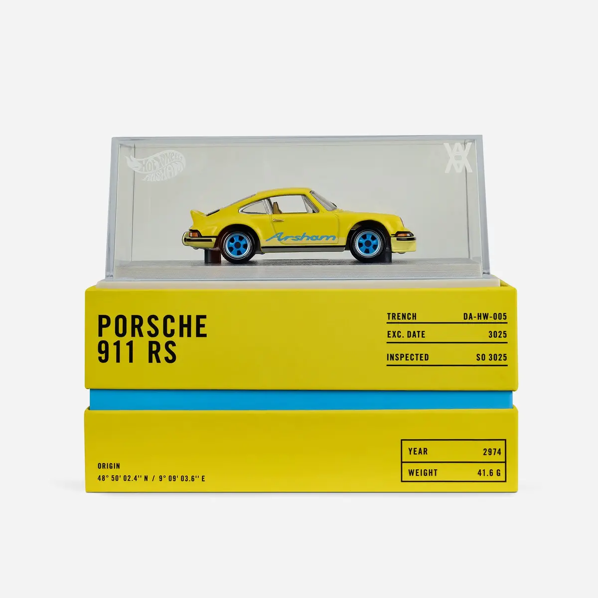 Hot Wheels X Daniel Arsham 1973 Porsche 911 Rsa 1