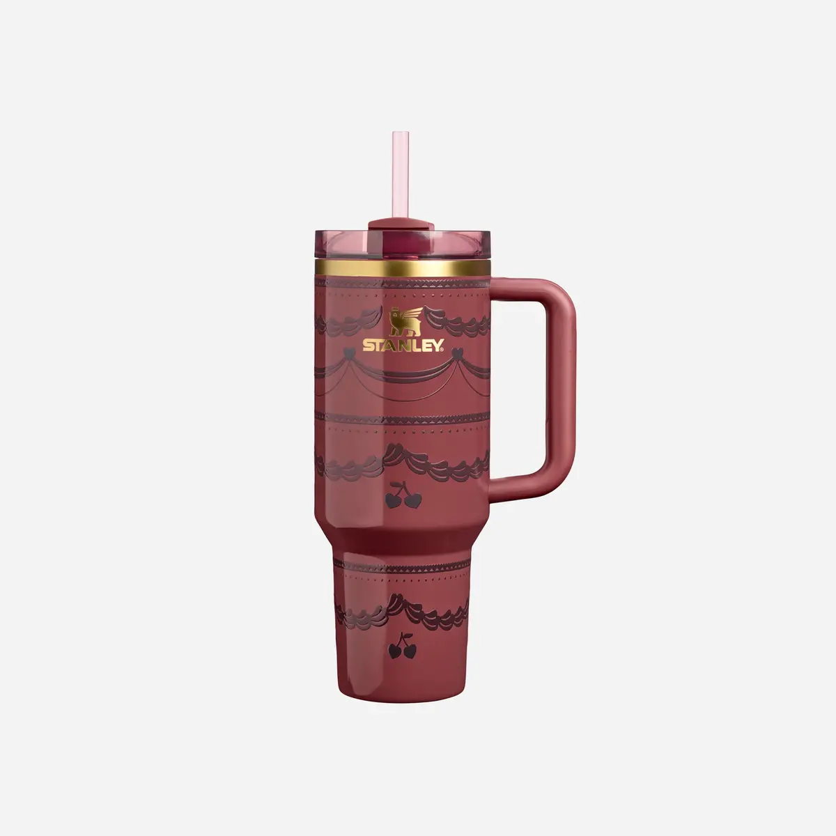 Stanley The Valentine’S Day Quencher H2.0 Flowstate Tumbler Red Velvet Cake 40 Oz 1