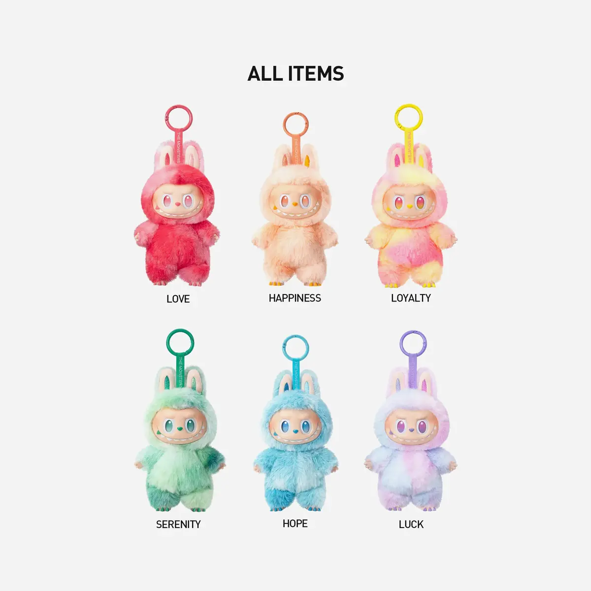 Pop Mart Labubu The Monsters Big Into Energy Series Vinyl Plush Pendant Sealed Case (Pack Of 6) 2