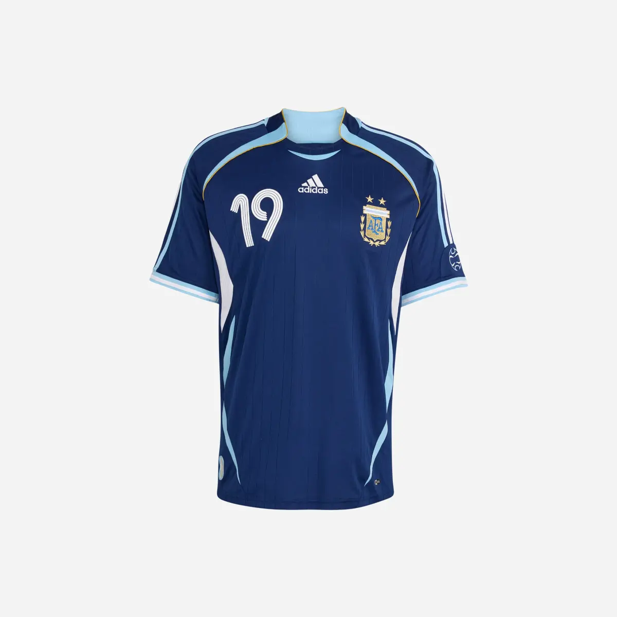 Adidas Argentina Away Jersey 2006 Messi Dark Blue 1