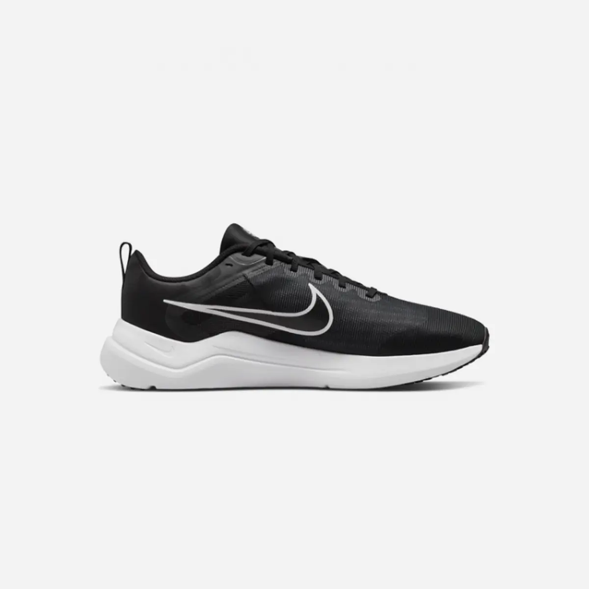Nike Downshifter 12 Black White Smoke Grey 1