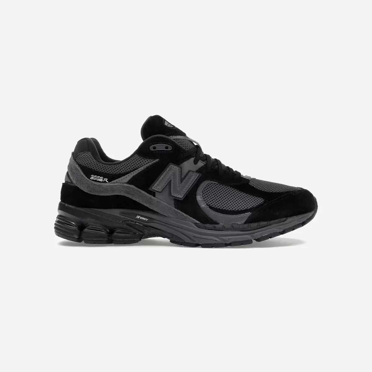 New Balance 2002R Black Dark Grey 1