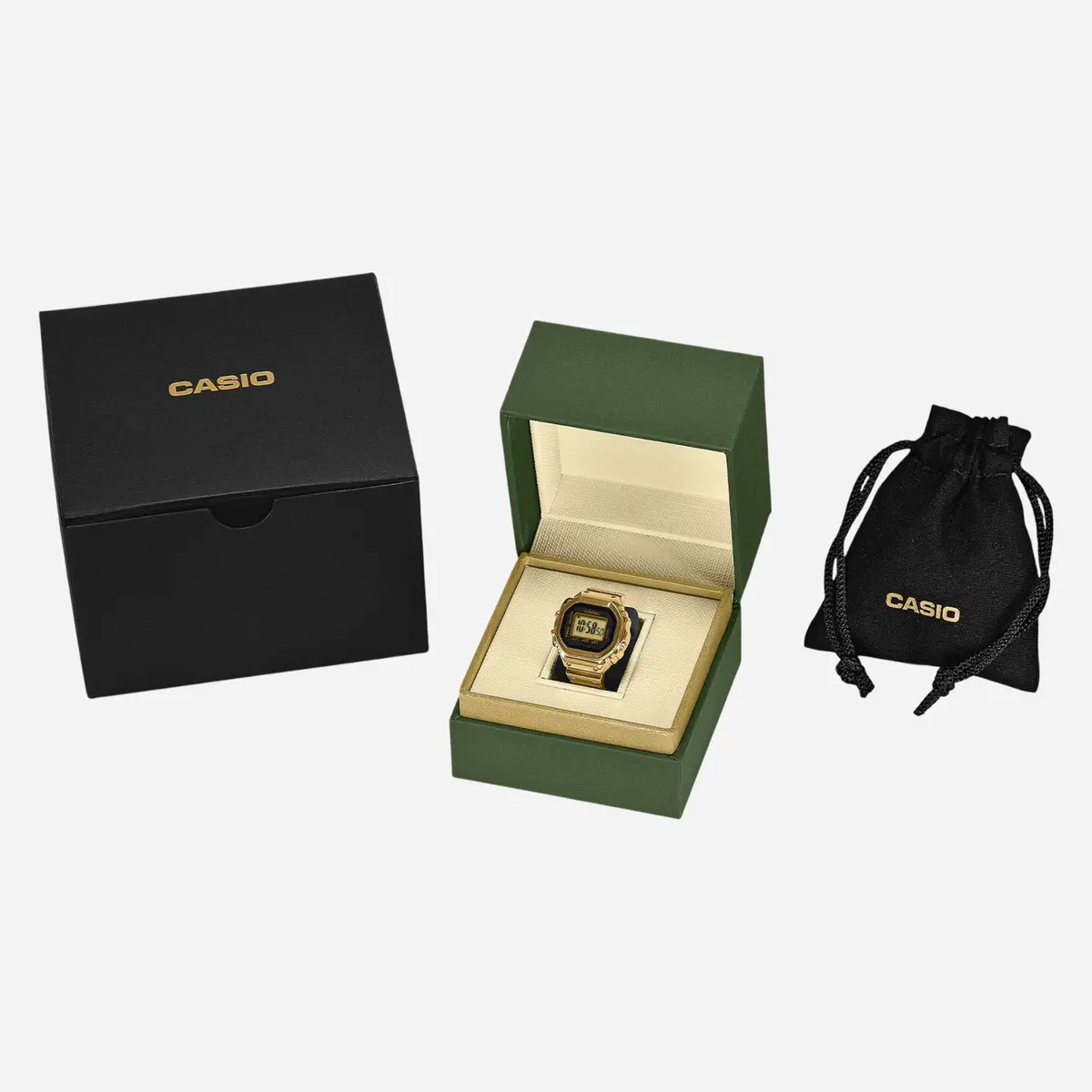 Casio Crw-001G-9 Golden Ring Watch 2