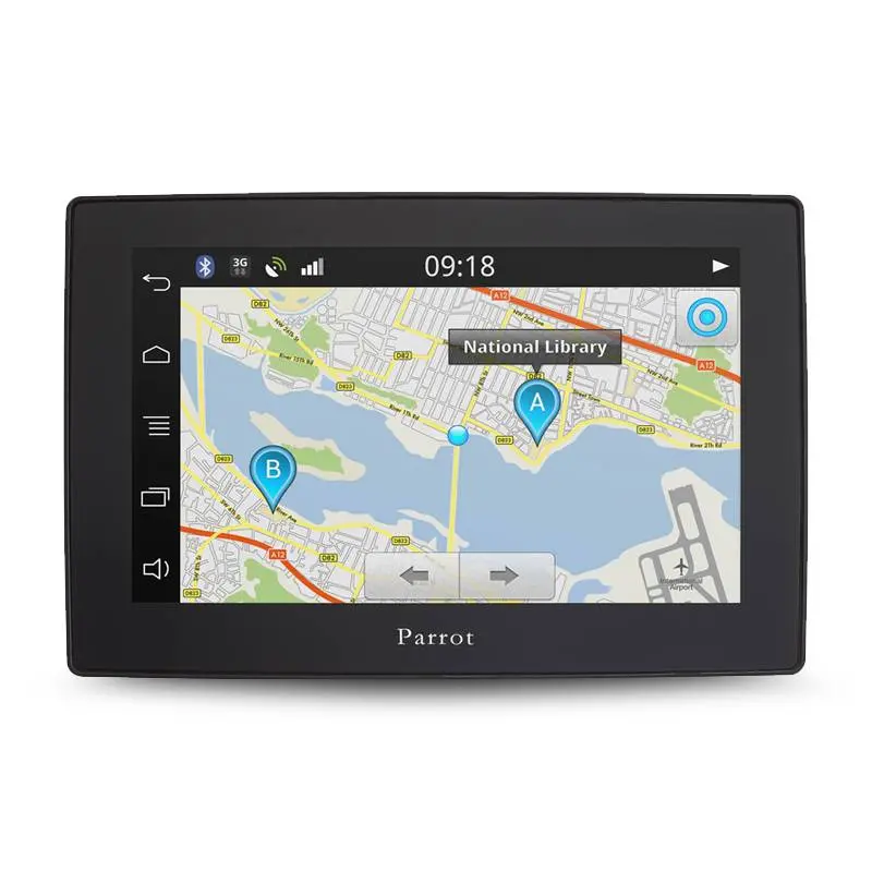 Parrot Asteroid Tablet Installed Apps/Navigation/Multimedia & Hands-Free System 1