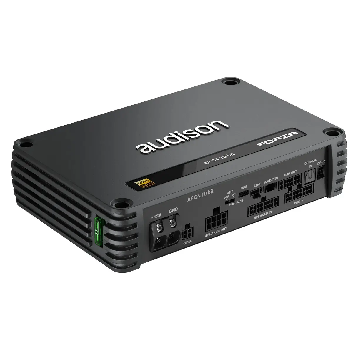 Audison Af C4.10 Bit Dsp 600W 4-Channel D-Class Fully Bridgeable Amplifier 1