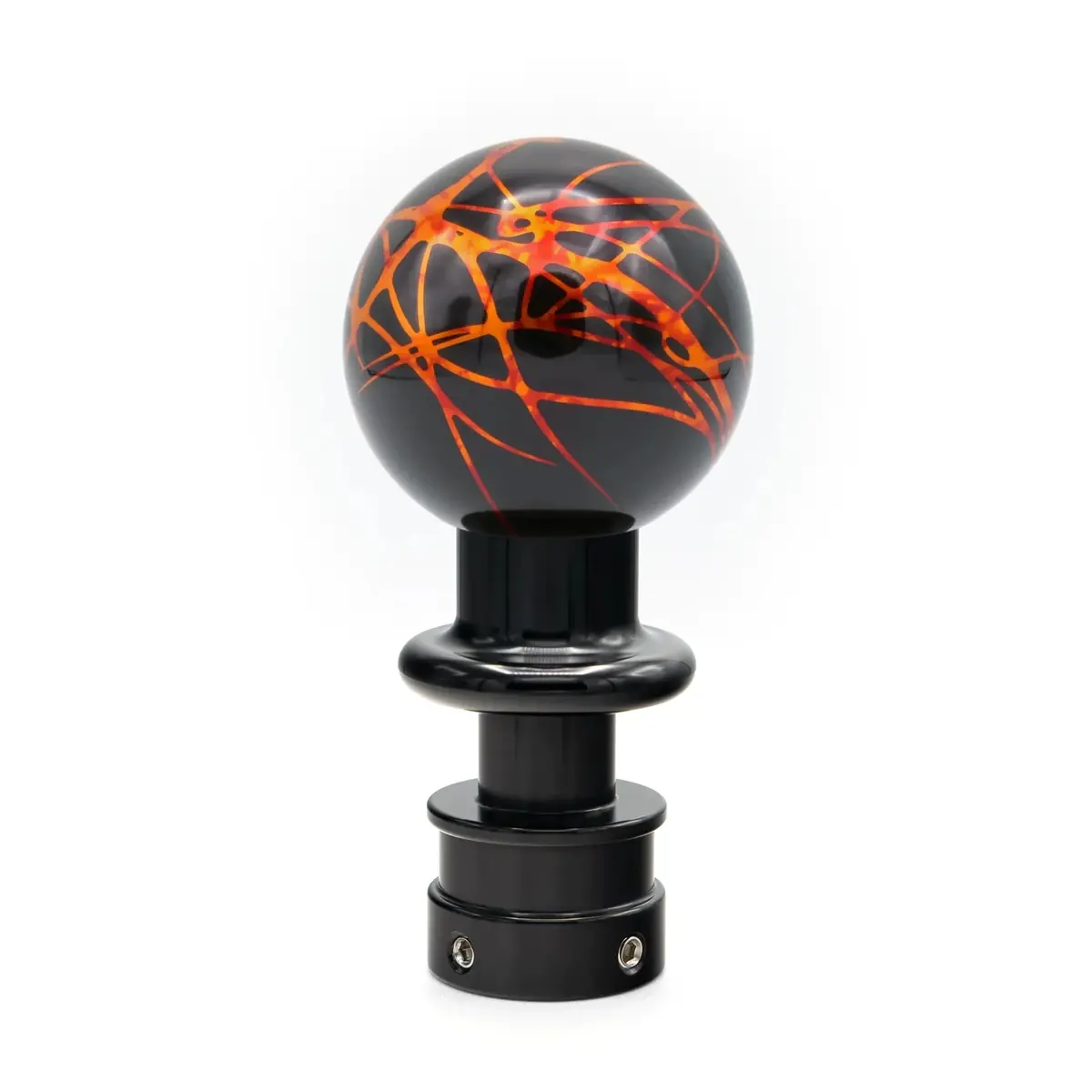 Billetworkz Automatic Shifter - Black W/ Fire Splash - Fits Jeep Wrangler Jl (2018-Present) 1