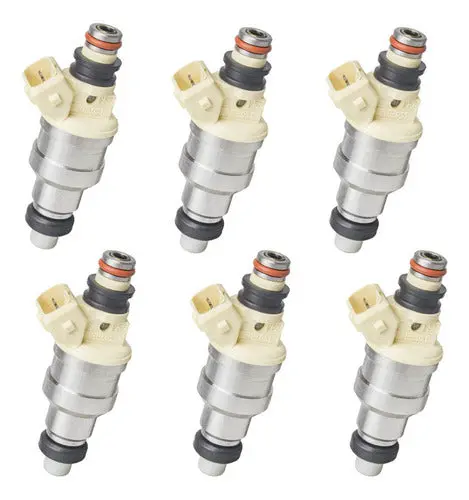 6 B210h Fuel Injectors For Mitsubishi Pajero Nf Ng Nh Nj 6G72 3.0L 6 88-96 1