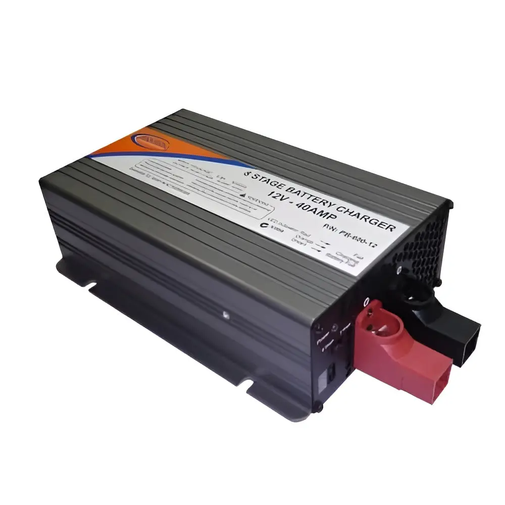 Baintech Btpb600 12V 40A Multi-Stage Automatic Battery Charger With Single Outlet 1