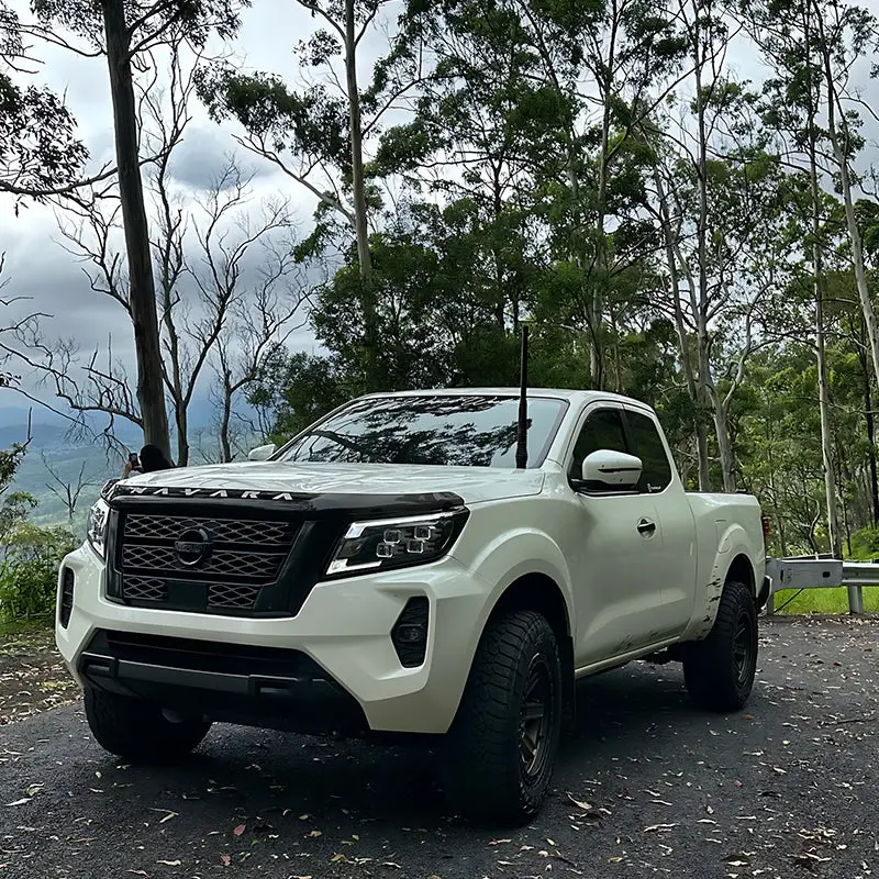 Gmf4x4 Bb-002P-St2 (002P-St2-Bb) Uhf Antenna Bonnet Bracket Strut Type 2 To Suit Navara Np300 2015+ Psg 1