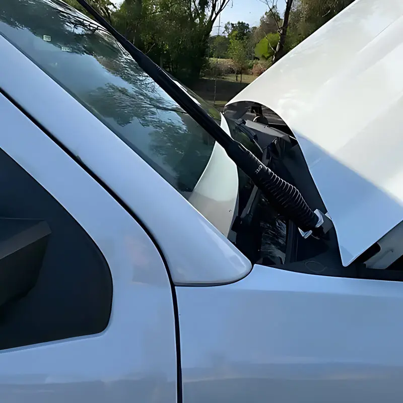 Gmf4x4 Bb-047D (047D-Bb) Uhf Antenna Bonnet Bracket To Suit Chev Silverado 2500 2015-2019 - Driver Side 1