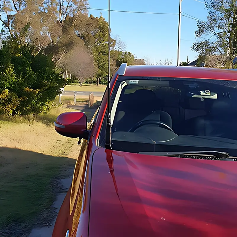 Gmf4x4 Bb-140D (140D-Bb) Uhf Bonnet Bracket To Suit Mitsubishi Outlander 2017+ (3Mm) Drs 1