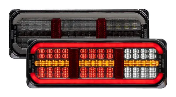 Roadvision Br281arw Led Rear Combination Lamp - Stop/Tail/Sequential Indicator/Reverse/Reflector 1