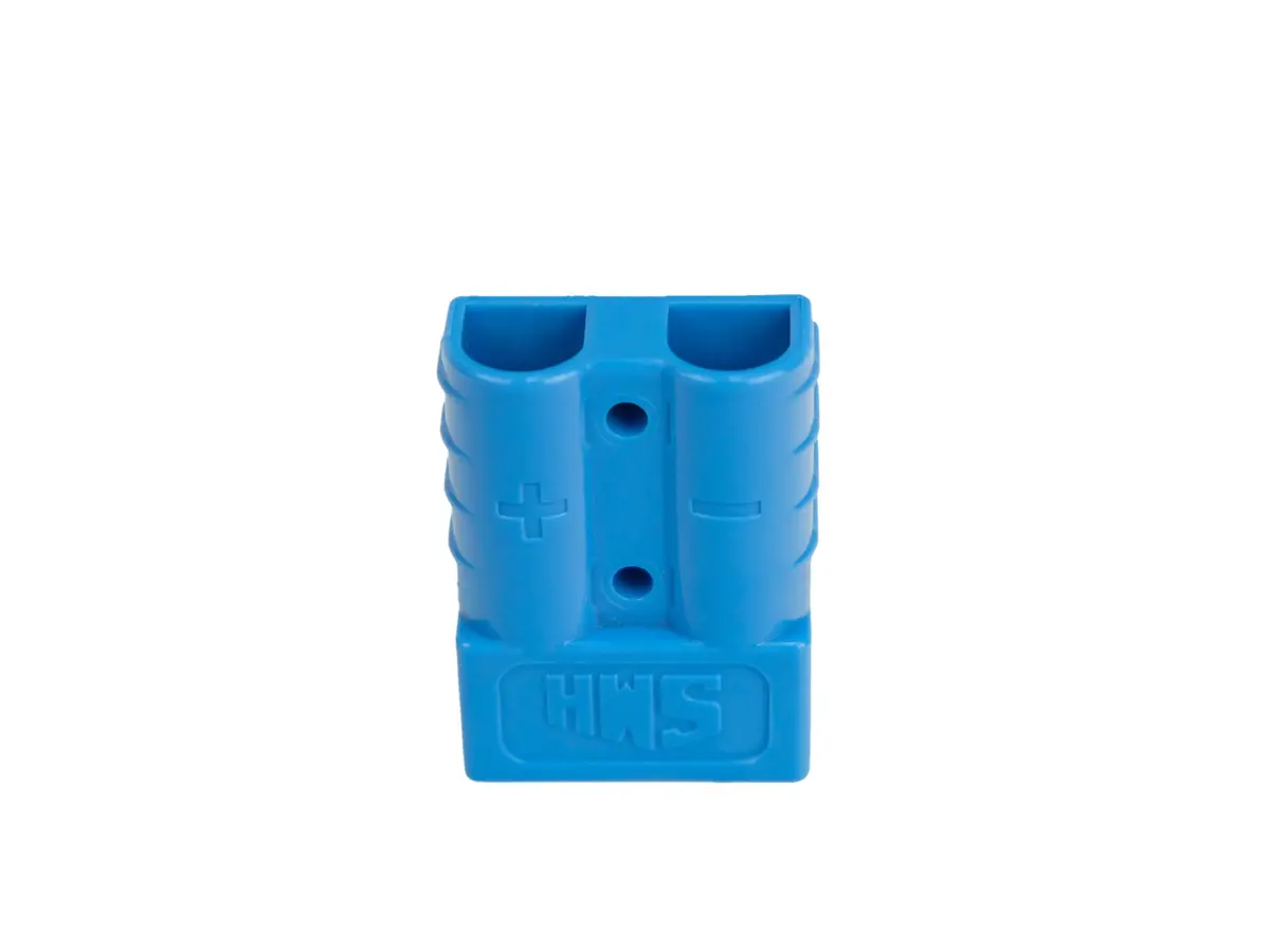 Baintech Bta50-Blue 50A Anderson Plug - Blue Keyed Connector For Voltage Segregation And System Isolation 1