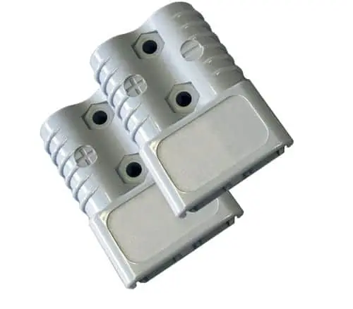 Baintech Bta502r 50A Anderson Plug 2-Pack - Heavy-Duty Gender-Neutral Dc Connector Pair With Secure Locking Mechanism 1