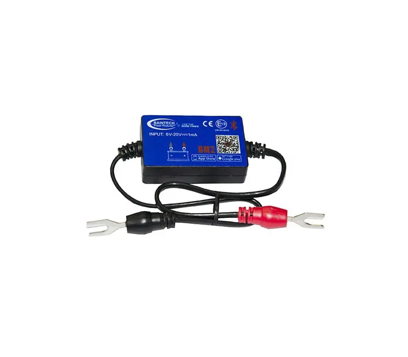 Baintech Btbatmon1 Bluetooth Battery Monitor - Wireless 12V Battery Management System With Mobile App For Real-Time Monitoring, Cranking Tests, And Historical Data Analysis 1