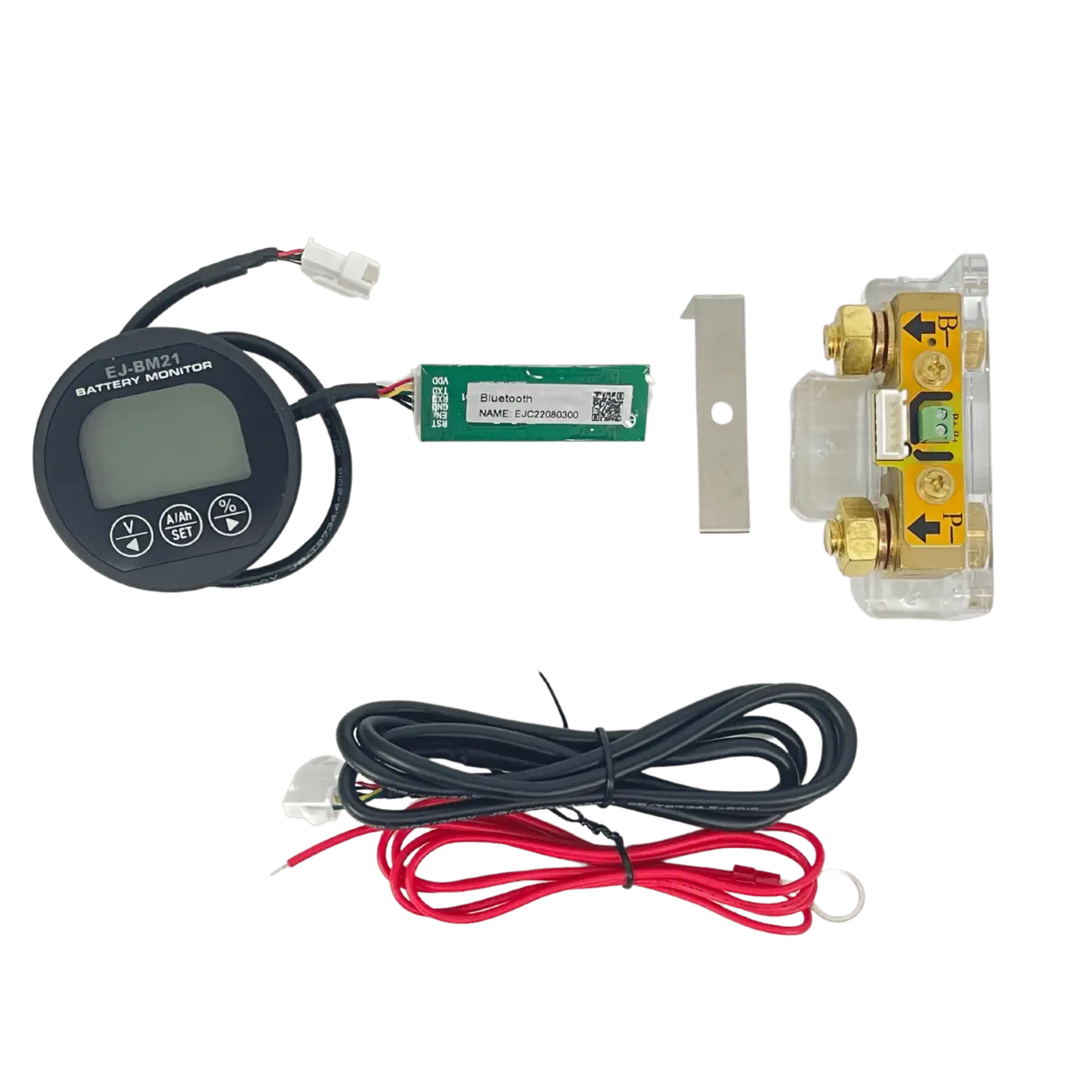 Baintech Btblmon Bluetooth Battery Monitor With 500 Amp Shunt 1