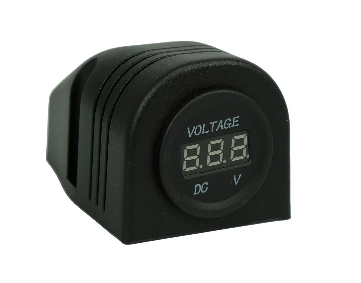 Baintech Btdcm002 Surface Mount Single Dc 12V Lcd Meter - Budget-Friendly Digital Voltmeter For Basic Battery Voltage Monitoring 1