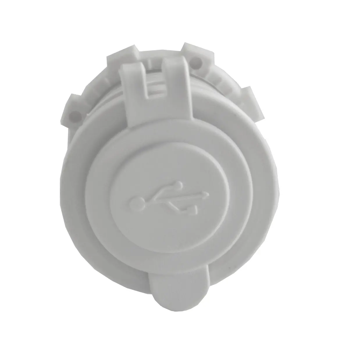 Baintech Btdualusb4.2-W 2.4A Usb White Socket - Universal Usb Charging Socket For Caravans And Camper Trailers 1