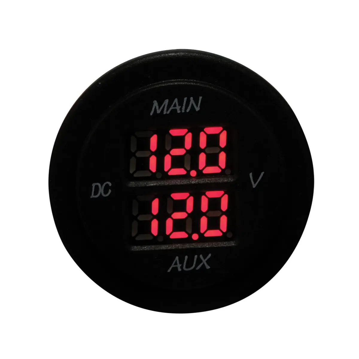 Baintech Btdualvolt Dual Volt Meter 10-60V - Mini Oled Dual Battery Monitor For 12V And 24V Systems 1
