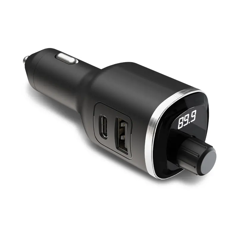 Scosche Btfm8-Sp Bluetooth Fm Transmitter Hands-Free With 12W Dual Usb-A 1