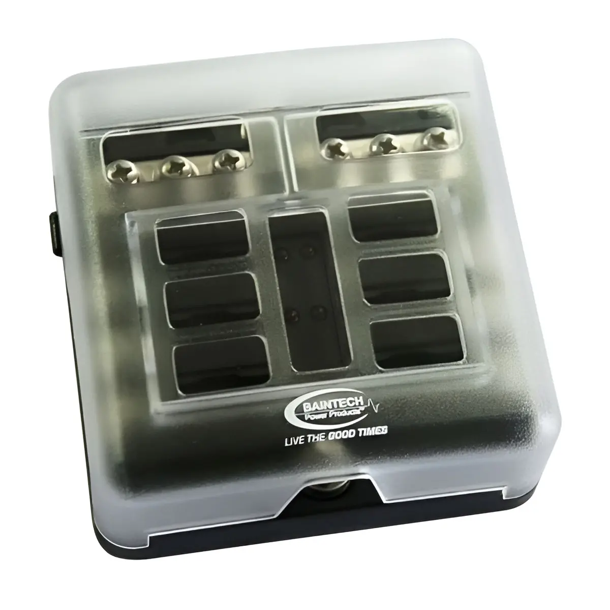 Baintech Btfuseblock6 6 Way Fuse Block With Red Led Fuse Indicators 1
