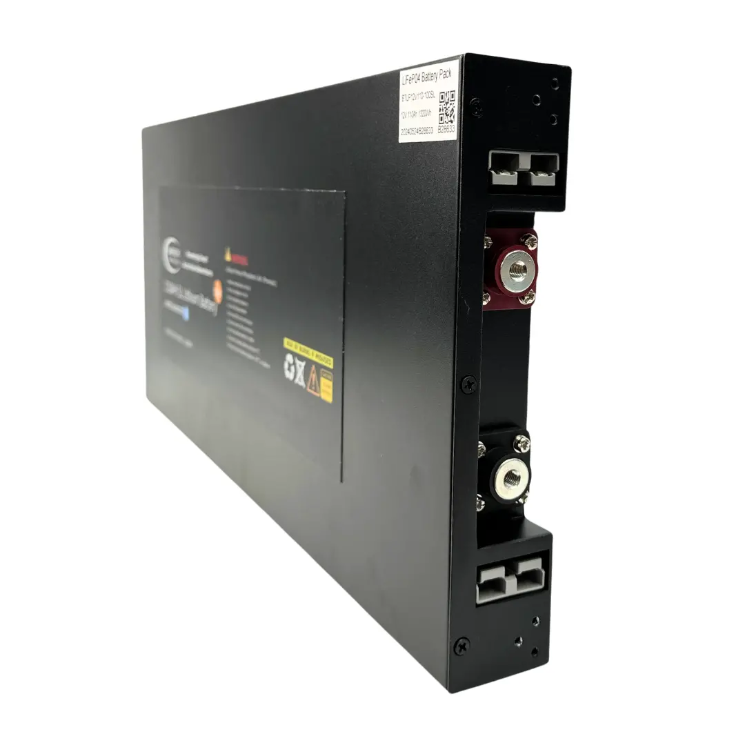 Baintech Btlp12v110-100Sl 12V 110Ah Slimline Lithium Battery With 100A Continuous Bms And Digital Display 1