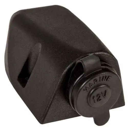 Baintech Btm-02 Surface Mount Single Merit Socket Black With Pvc Housing 1