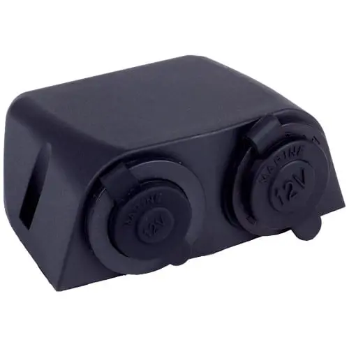 Baintech Btm-05 Surface Mount Double Engel + Merit Socket With Pvc Housing 1