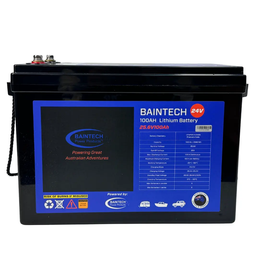 Baintech Btmarinelith24/100 24V 100Ah Marine Lithium Battery 1