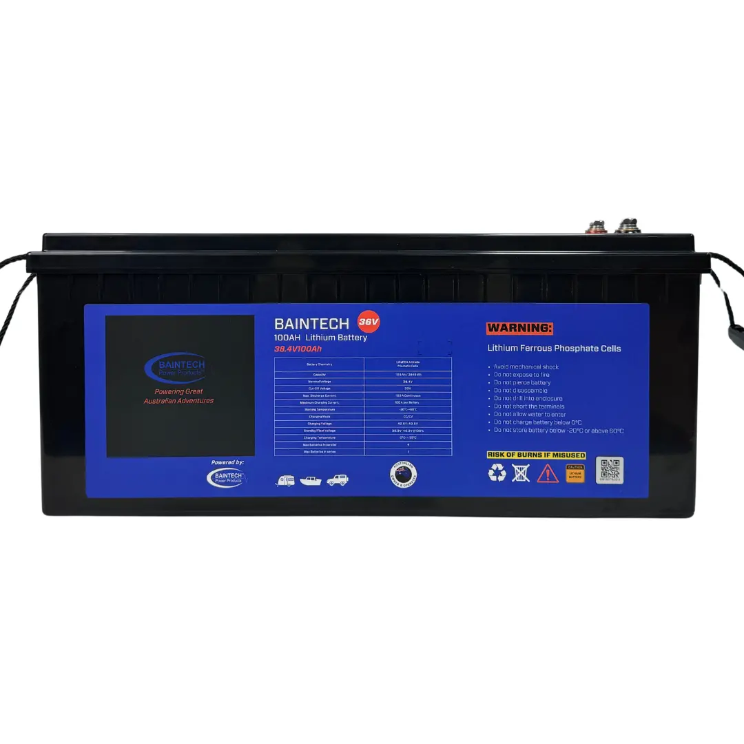 Baintech Btmarinelith36/100 36V 100Ah Marine Lithium Battery 1