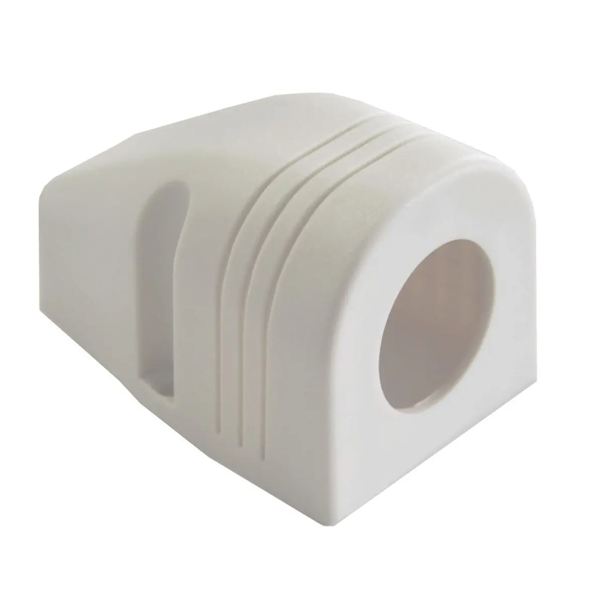 Baintech Btsinglewhite White Single Housing - Universal Mounting Housing For Baintech Socket Range 1