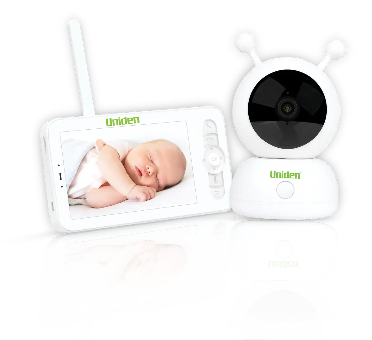 Uniden Bw6141r - 2K Super Hd Smart Baby Monitor With 5" Screen And Bunny Cover 1