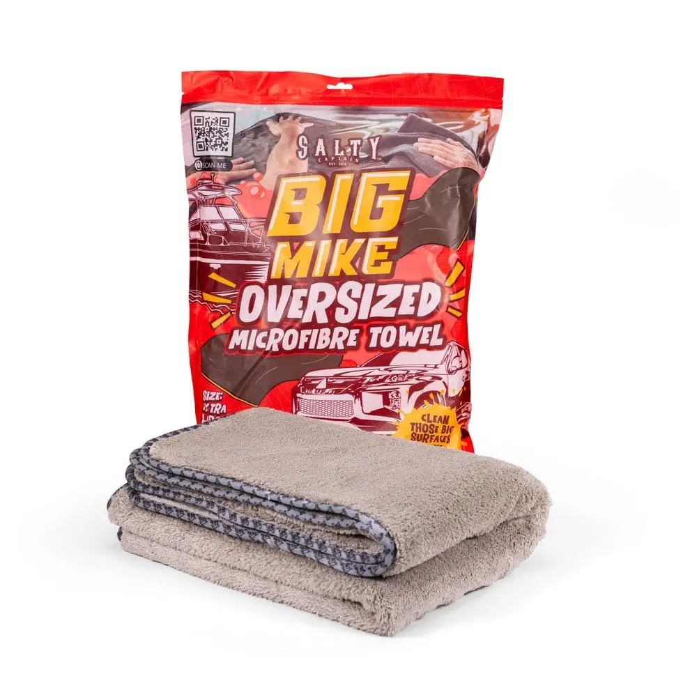 Salty Captain Accbmmt Big Mike - Xl Premium Microfiber Towel 1
