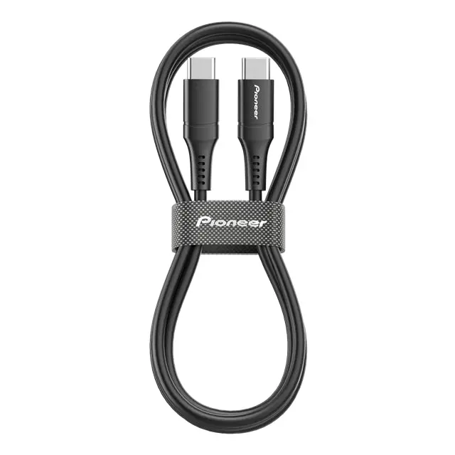 Pioneer Cd-U5210cc Usb-C To Usb-C Cable 1M 60W Usb Pd With Confirmed Carplay And Android Auto Support 1