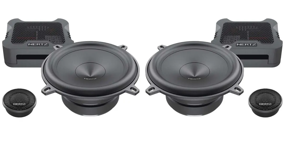 Hertz Mpk 130.3 Mille Pro 5" 200W 2-Way Component Speaker System - Pair 1