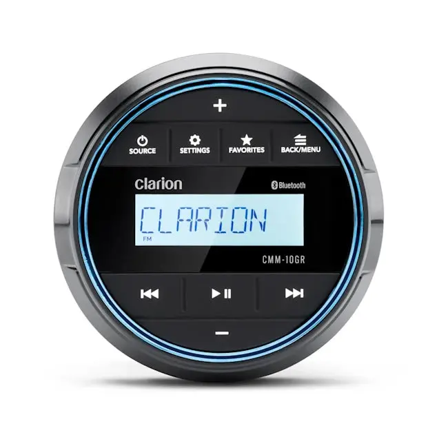 Clarion Cmm-10Gr Marine Compact Source Unit 1