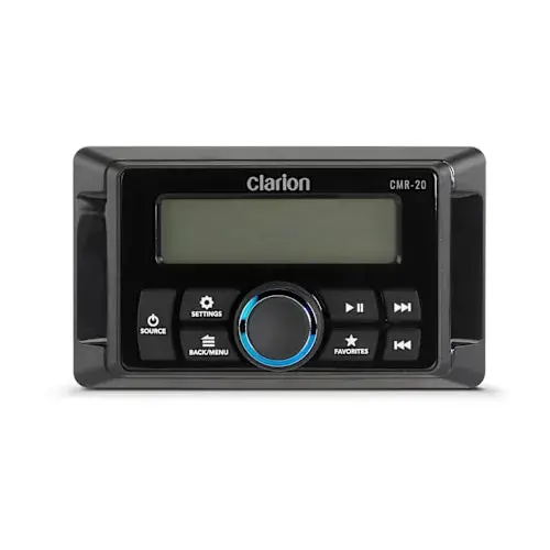 Clarion Cmr-20 Marine Wired Remote With Lcd Display 1