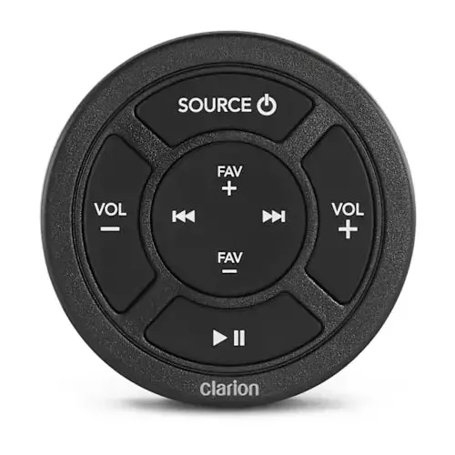 Clarion Cmr-10 Marine Wired Remote 1