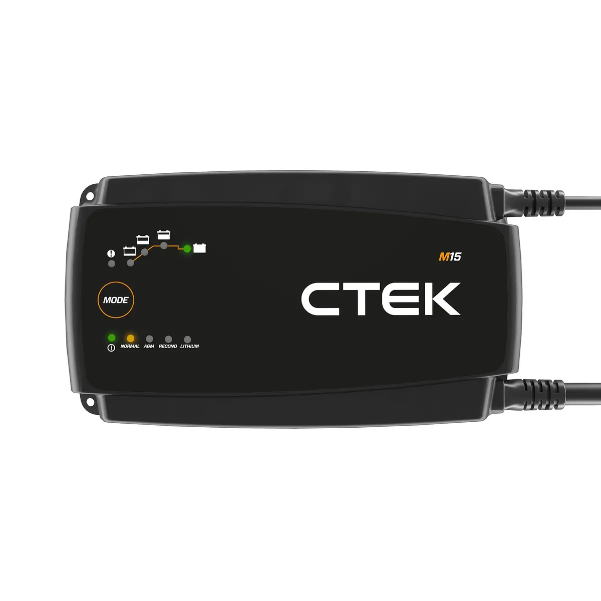 Ctek M15 15A Marine Charger - Professional Marine Battery Charger With Temperature Compensation And Lithium Compatibility 1