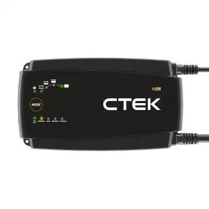 Ctek M25 25A Marine Charger - Professional High-Power Marine Battery Charger With Temperature Compensation And Lithium Compatibility 1