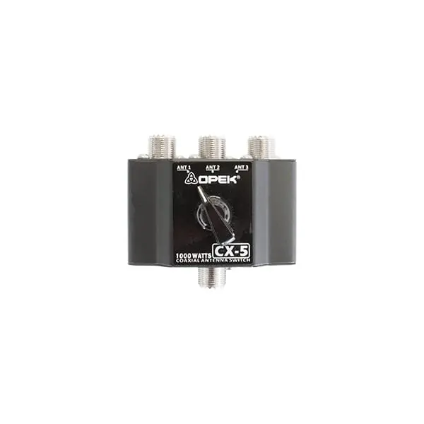 Opek Cx5 - 3-Position Coaxial Antenna Switch Box For Radio Systems 1