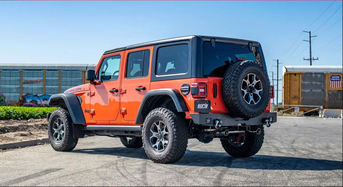 Axle Back Borla Atak Jeep Wrangler Jl 2019+ 1