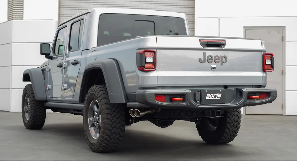 2020+ Cat Back Borla Atak Jeep Gladiator 1