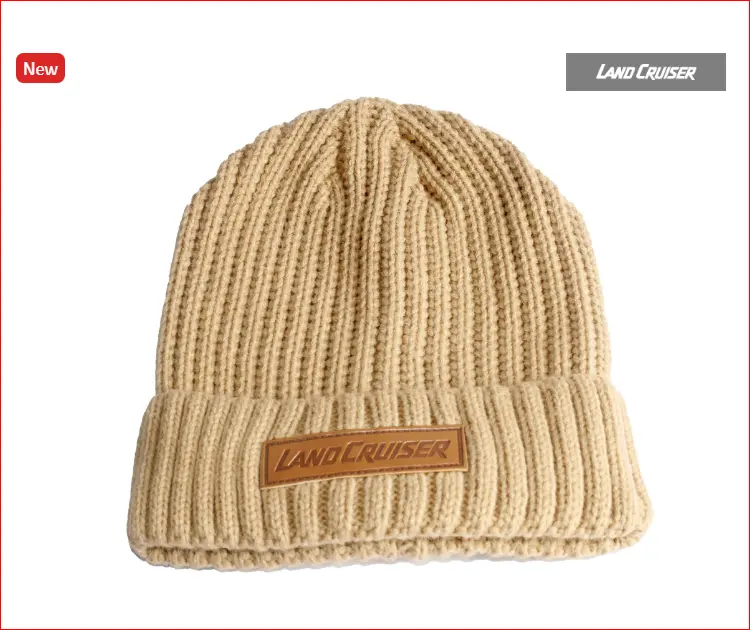 Khaki Land Cruiser Knit Beanie 1