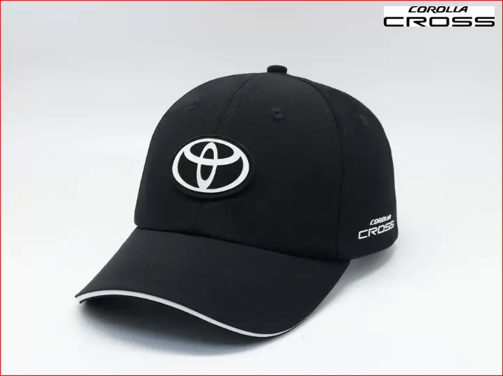 Black Corolla Cross Cap 1