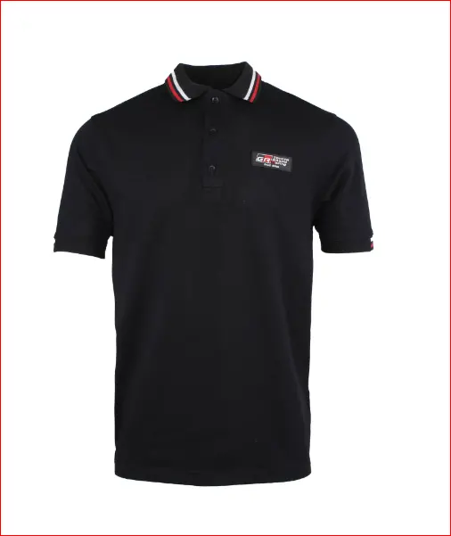 Gr Mens Black Golf Shirt 1