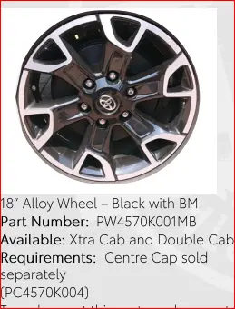 Toyota Hilux Legend Alloy Wheels 1