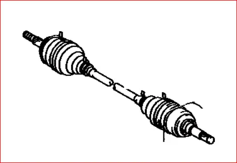 Front Drive Shaft Rh 1