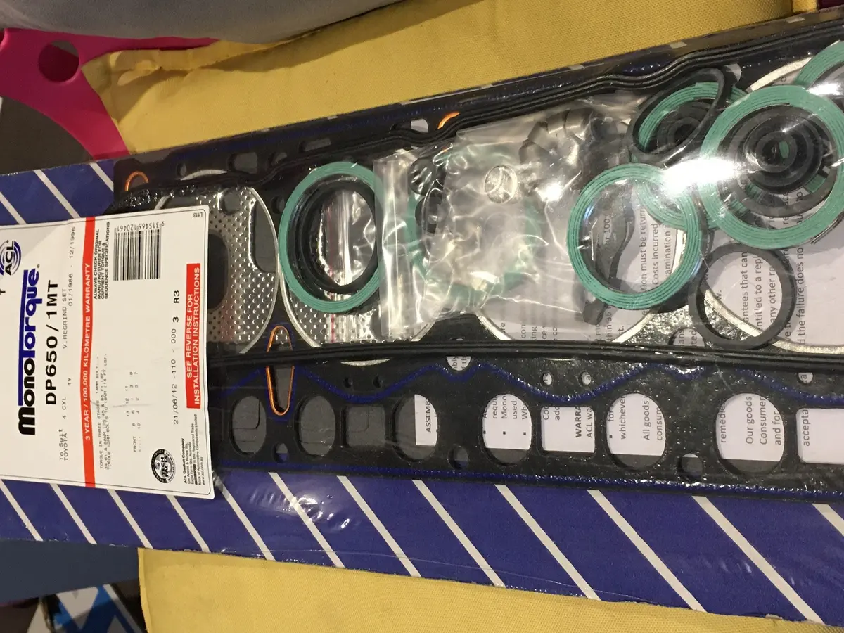 Acl Vrs Gasket Set For Daihatsu Delta Toyota 4 Runner Hiace Hilux 4Y 4Y-C 85-92 1