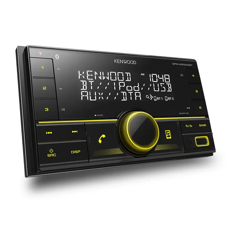 Kenwood Dpx-M3300bt Double Din Android And Iphone Audio Receiver 1